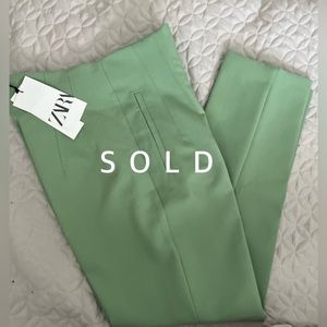 ZARA HIGH-WAISTED PANT NWT
